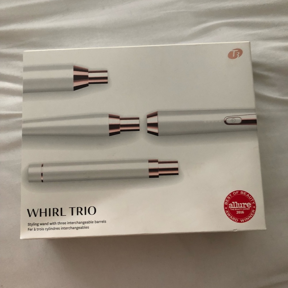 T3 whirl interchangeable curling wand